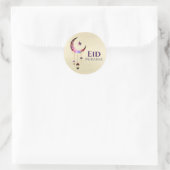 Ramadan Kareem - Eid Mubarak - Happy Eid Ronde Sticker (Tas)
