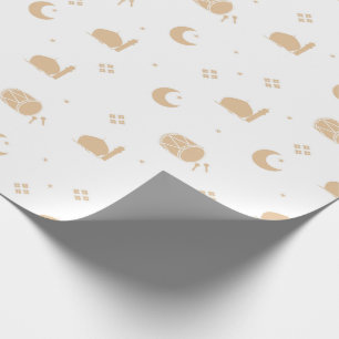 Ramadan Kareem Eid Mubarak Happy Eid Wrapping Cadeaupapier