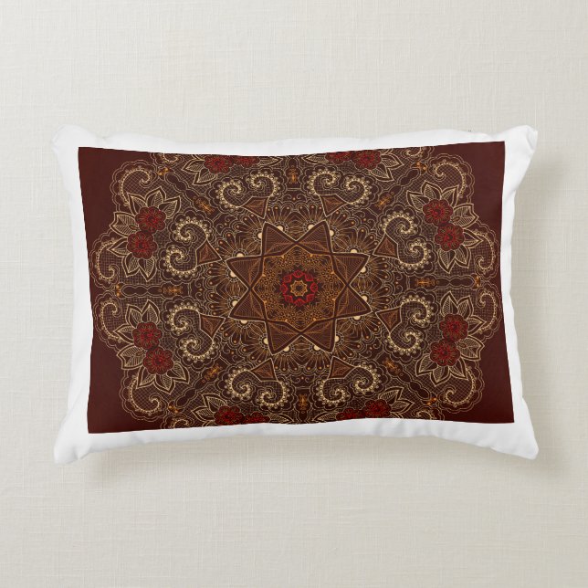 Ramadan Kareem & Eid Mubarak Islamic Accent Pillow Accent Kussen (Voorkant)