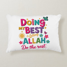 Ramadan Kareem & Eid Mubarak Islamic Accent Pillow Kussen