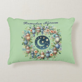 Ramadan Kareem & Eid Mubarak Islamic Accent Pillow Kussen