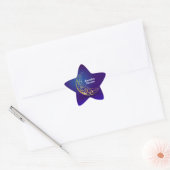 Ramadan Kareem / Eid Mubarak Ster Sticker (Envelop)