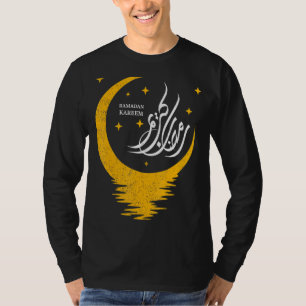 Ramadan Kareem en Mubarak-moslims Arabisch Calligr T-shirt
