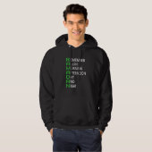 Ramadan Kareem Fasting Fast Islam Muslim Hoodie (Voorkant volledig)