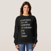 Ramadan Kareem Fasting Fast Islam Muslim Mannen Trui (Voorkant volledig)