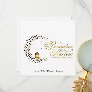 Ramadan Kareem feestdag Elegante kaart