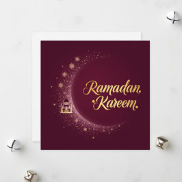 Ramadan Kareem feestdag Persoonlijke moderne kaart