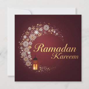 Ramadan Kareem feestdag Persoonlijke moderne kaart