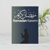 Ramadan Kareem Feestdagenkaart (Staand voorkant)