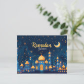 Ramadan Kareem Feestdagenkaart (Staand voorkant)
