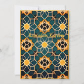Ramadan Kareem Feestdagenkaart (Voorkant)