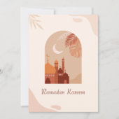 Ramadan Kareem Feestdagenkaart (Voorkant)