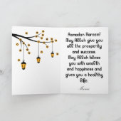 Ramadan Kareem -feestkaart Kaart (Binnen)