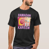 ramadan kareem gelukkig ramadan moslim heilige maa t-shirt (Voorkant)