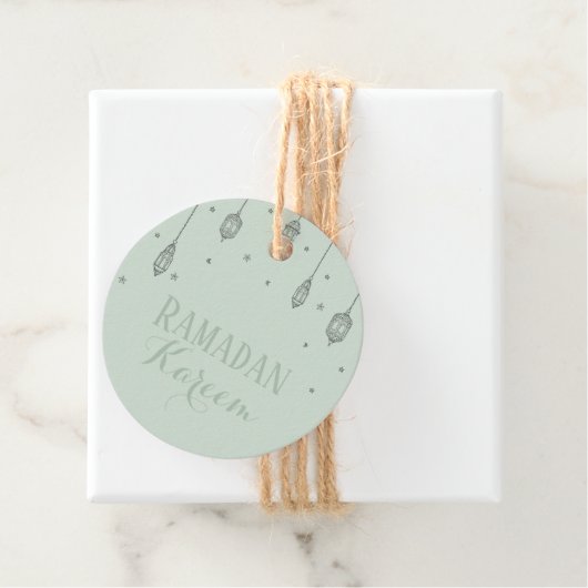 Ramadan Kareem Gift label (In situ)