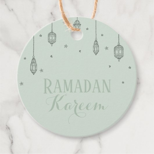 Ramadan Kareem Gift label (Voorkant)