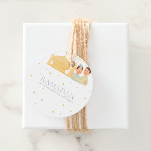 Ramadan Kareem Gift label (In situ)