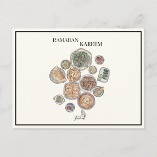 Ramadan Kareem Gift, Wenskaart Briefkaart
