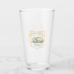 Ramadan Kareem glazen beker