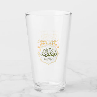 Ramadan Kareem glazen beker