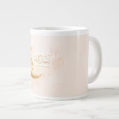 Ramadan Kareem Gold Crescent Mug – Elegant Islamic Grote Koffiekop (Voorkant rechts)