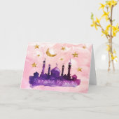 Ramadan Kareem Greeting Cards Kaart (Gele Bloem)