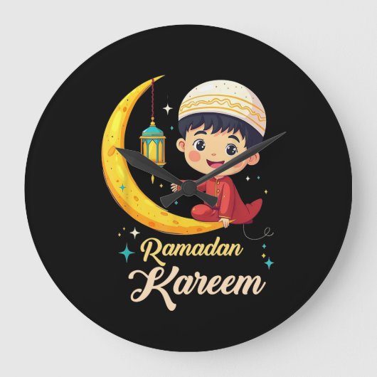 Ramadan Kareem Grote Klok (Voorkant)