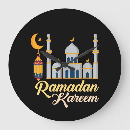 Ramadan Kareem Grote Klok (Voorkant)