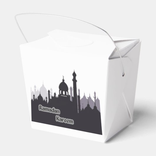 ramadan kareem gunstiger labels bedankdoosjes (Achterkant)