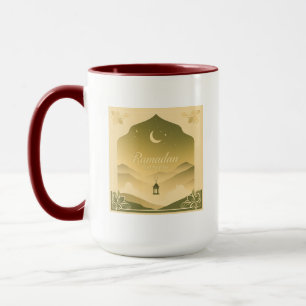 Ramadan Kareem Halve Maan & Lantaarn Mok