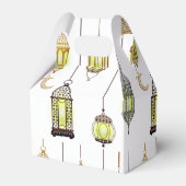 Ramadan Kareem Halve Maan Lantaarns Mubarak Islami Bedankdoosjes (Achterkant)