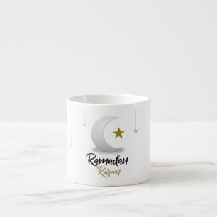Ramadan Kareem Halve Maan Ontwerp - Islamitische M Espresso Kop
