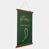 Ramadan Kareem Hangend Wandkleed (Gebogen)