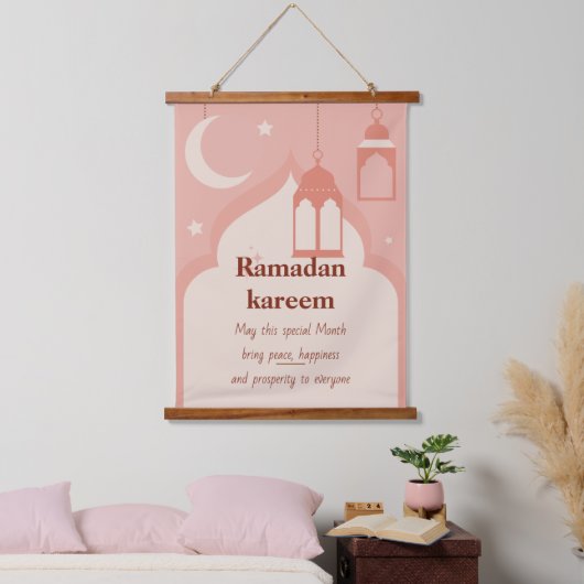 Ramadan Kareem Hangend Wandkleed (Slaapkamer)