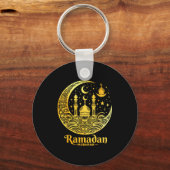 Ramadan Kareem Happy Fasting Ramadan Mubarak Islam Sleutelhanger (Voorkant)