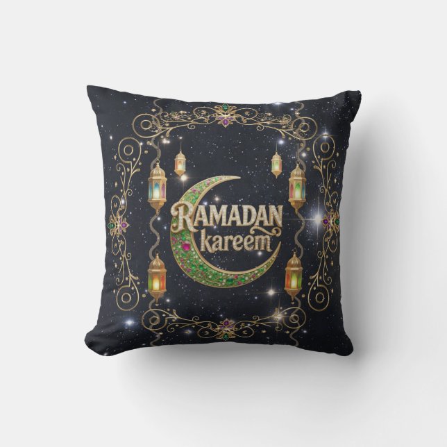 Ramadan Kareem heldere lucht Kussen (Voorkant)