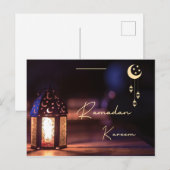 Ramadan Kareem Holiday briefkaart (Voorkant / Achterkant)