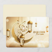 Ramadan Kareem Holiday Card Feestdagenkaart (Voorkant / Achterkant)