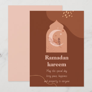 Ramadan Kareem Holiday Card Feestdagenkaart