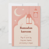 Ramadan Kareem Holiday Card Feestdagenkaart (Voorkant)