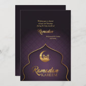 Ramadan Kareem Holiday Card Feestdagenkaart (Voorkant / Achterkant)