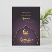 Ramadan Kareem Holiday Card Feestdagenkaart (Staand voorkant)