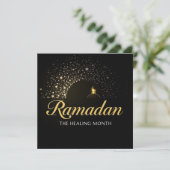 Ramadan Kareem holiday Personalized Card Bedankkaart (Staand voorkant)