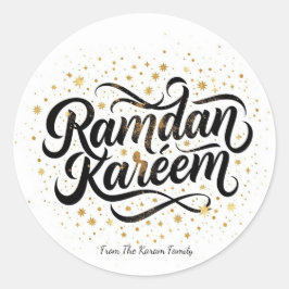 Ramadan Kareem holiday Ronde Sticker