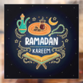 Ramadan Kareem Home of Business Raamsticker (Vel 2)