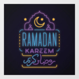 Ramadan Kareem Home of Business Window Sticker