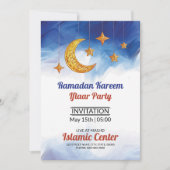 Ramadan Kareem Iftaar Party Flyer Kaart (Voorkant)