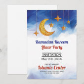Ramadan Kareem Iftaar Party Flyer Kaart (Voorkant / Achterkant)