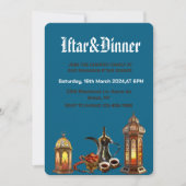 Ramadan Kareem Iftar dinerfeest viering Kaart (Voorkant)