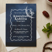 Ramadan Kareem Iftar Invitation Personalized Kaart